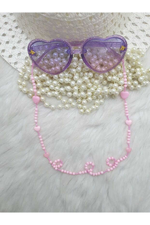 Chain.....Just Chain....Pink Children's Glasses Chain/Gift