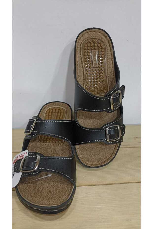 New Season Two Buckle Adjustable Orthopedic Sole Daily Slippers