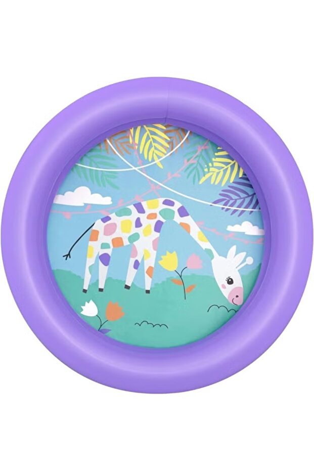 مسبح أطفال بحلقة مزدوجة - 61×15 سم - 1