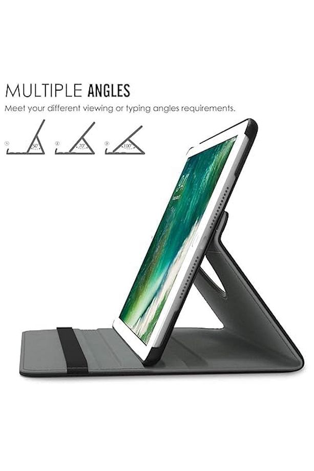 Xiaomi Redmi Pad 2 11'' 2025 Uyumlu Tablet Kılıf 360 Derece Koruma Standlı Kapaklı Dönen Zırh - 4