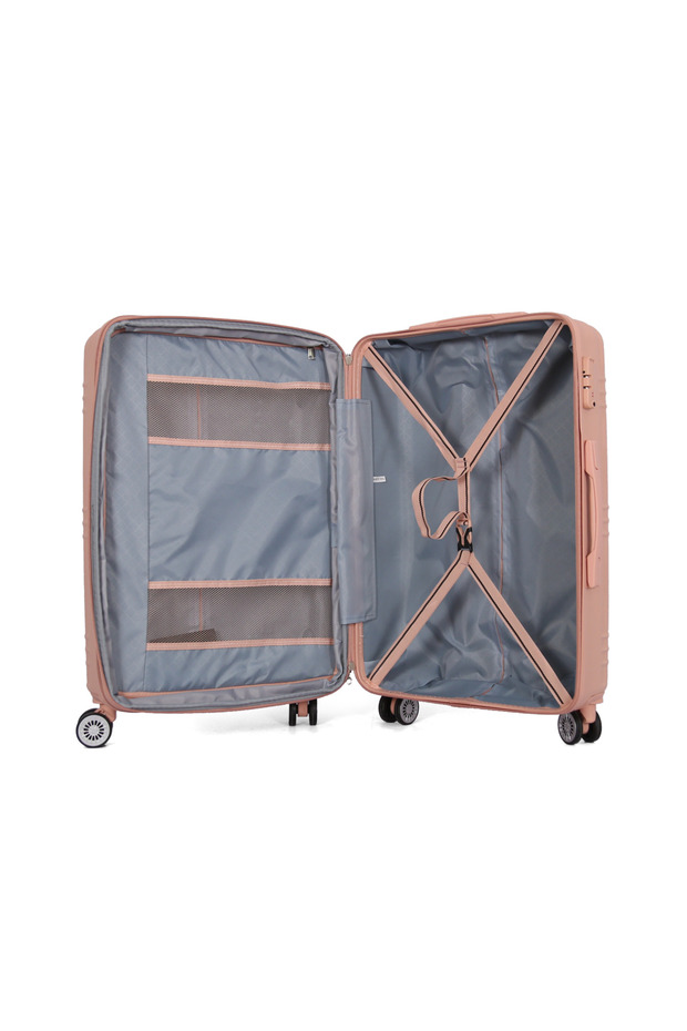 حقيبة سفر صلبة، 3 قطع، قفل إدارة أمن النقل، طول 28/متر 24/ثانية 20 - 7