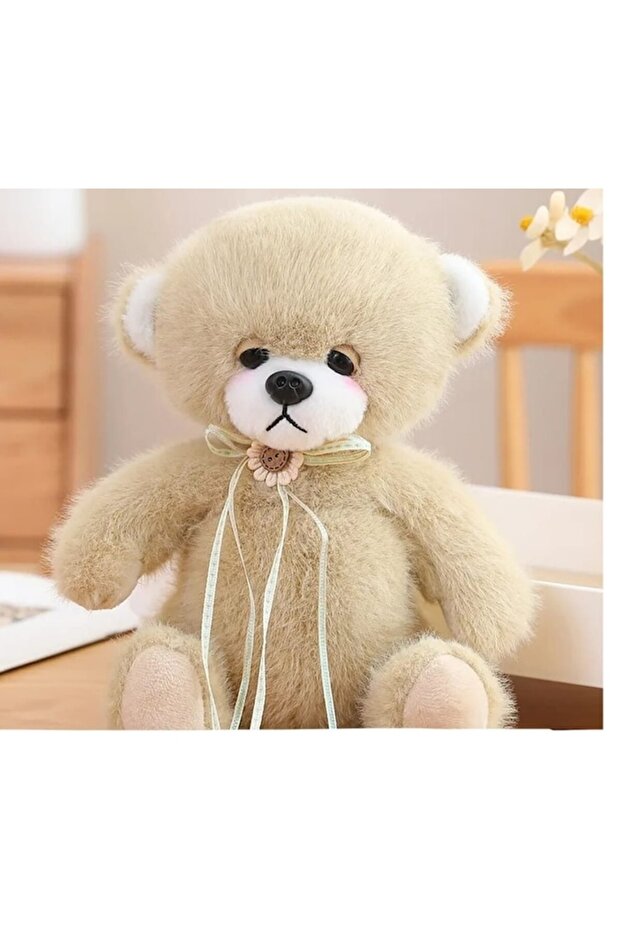 Ursulet de plus, beige, 25 cm - 3