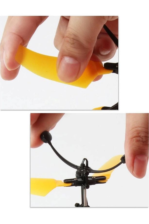El Sensörlü Usb Şarjlı Uçan Helikopter 20 Cm - 3