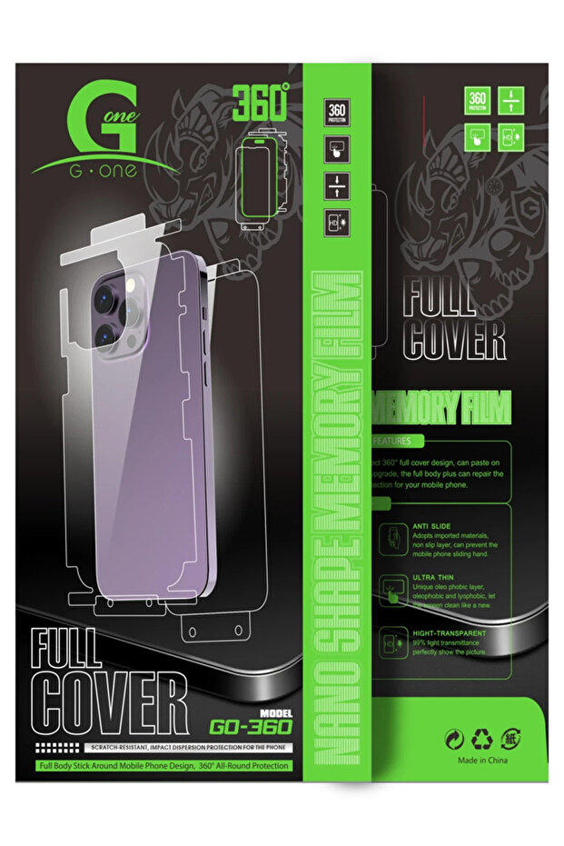 واقي خلفي كامل الجسم 360 درجة لهاتف آيفون 16E من FERRG - 1