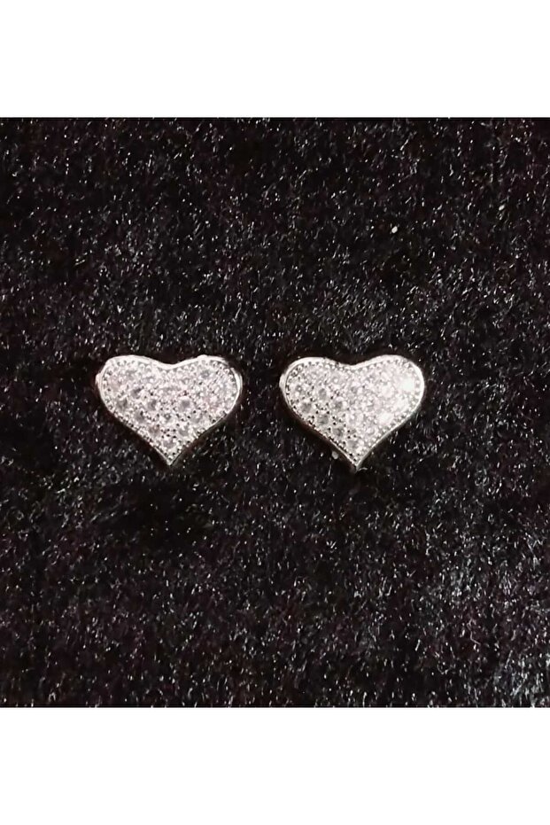 Y2K Silver Heart Necklace