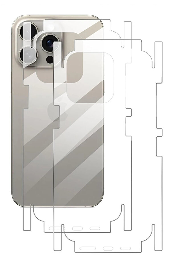 واقي خلفي كامل الجسم 360 درجة لهاتف آيفون 16E من FERRG - 2