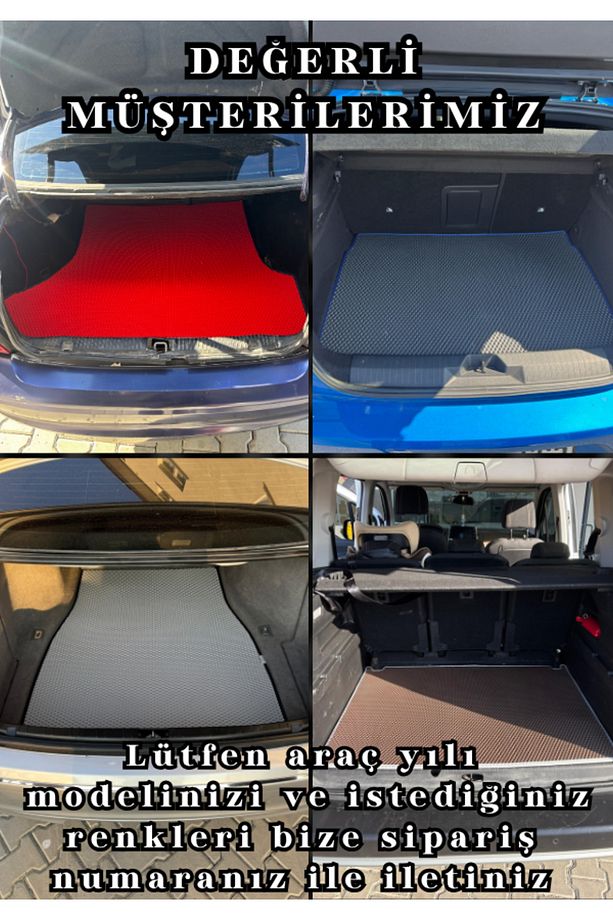 Fiat Marea (1997 2007) Yeni Nesil Eva Akıllı Bagaj Havuzu / SİYAH - 3