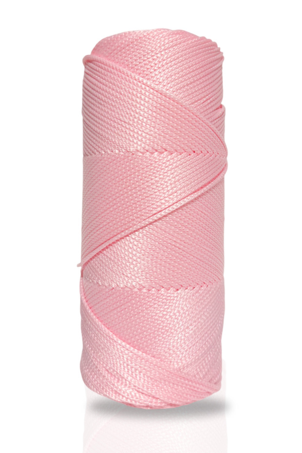 3’lü Polyester Makrome İpi Seti 600 gr – Soft Elegance Seti – Ekru, Sütlü Kahve, Hardal – 2 mm No:4 - 4