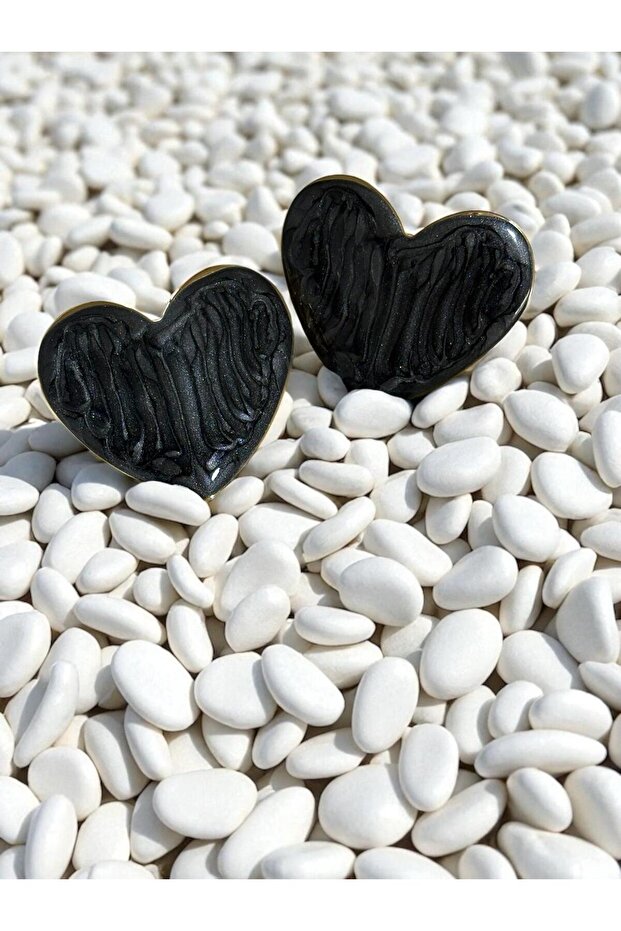 PURPLE HEART EARRINGS