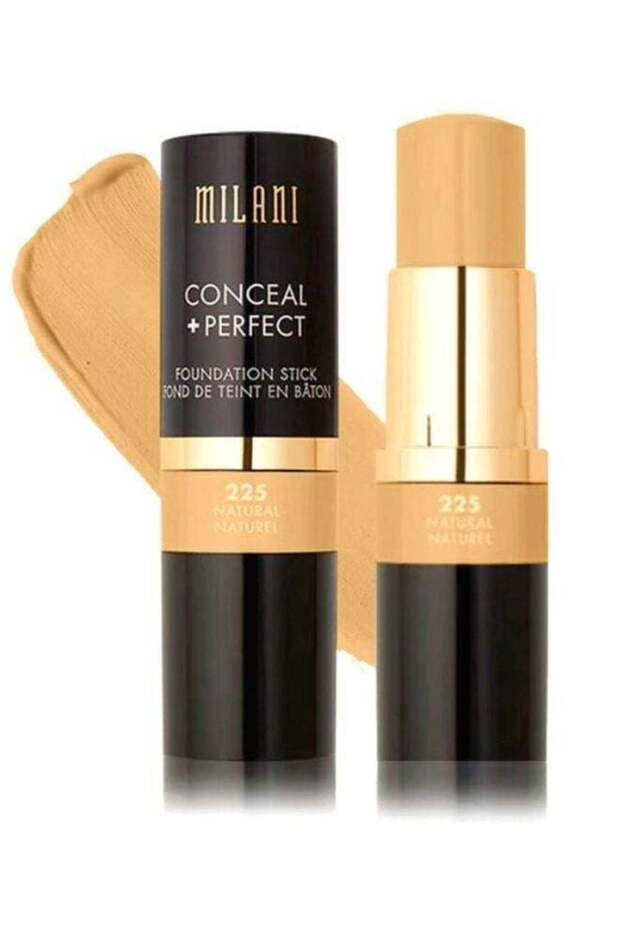 Foundation Stick - 225 Natural | Full Coverage Cream Foundation, Vegan & Cruelty-Free