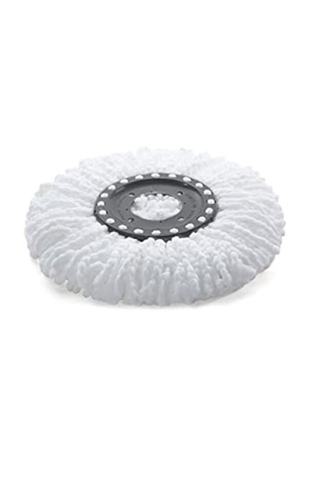 Set 3 Mop Heads, Microfiber, White - 1