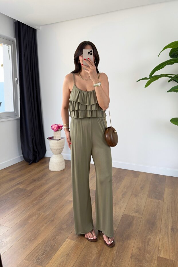 مجموعة سراويل بلوفر قابلة للتعديل من Wish Olive - 1