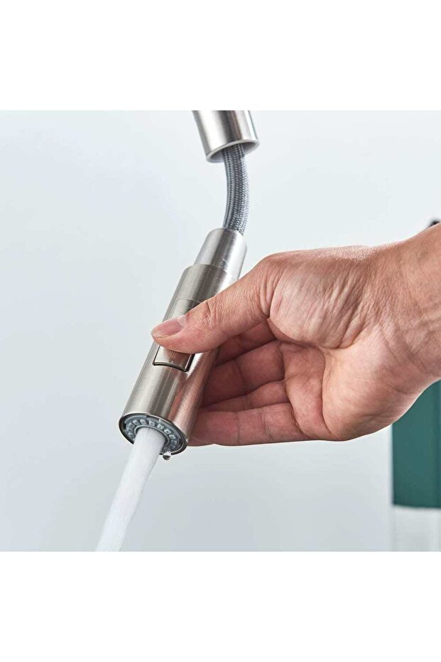 Professional mixer, with extractable shower, 2 flow functions, code 1462 - 4