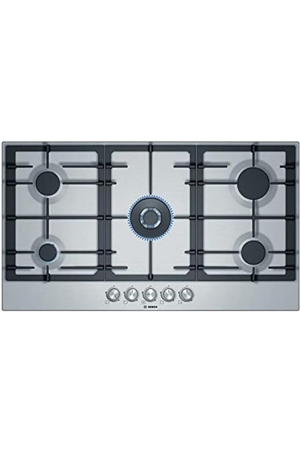 Serie 6 gas hob 90 cm Stainless steel - PCQ9B5O90M