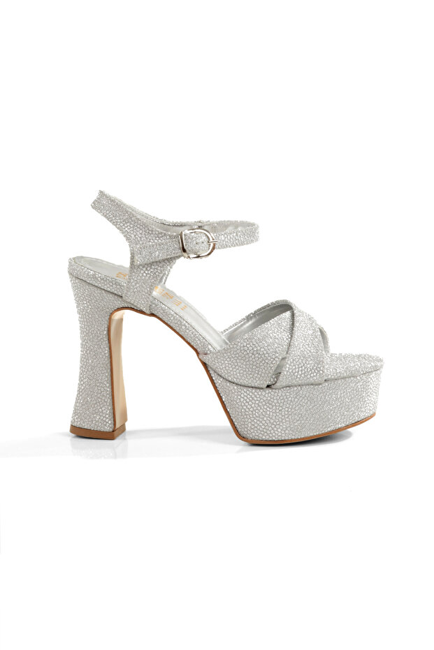 CLOVER SHOES Platform Topuklu Kadın Abiye Ayakkabı - 6