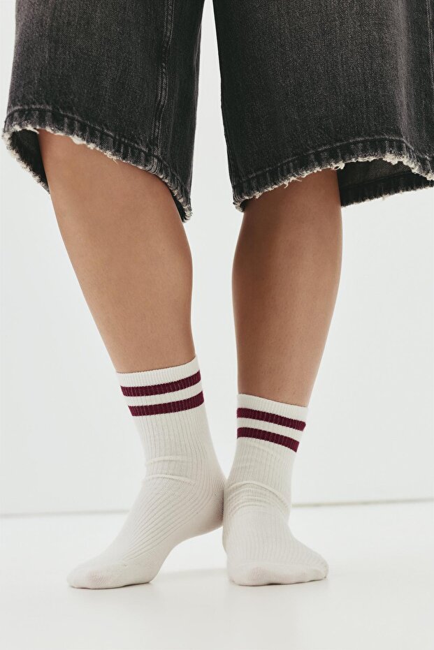 Çizgili Çorap - 4