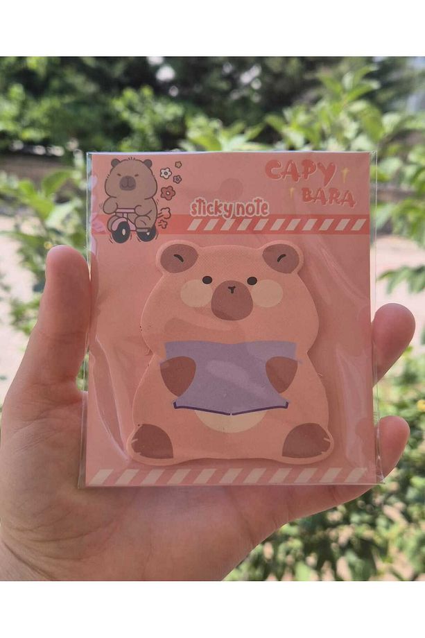 capybara kapibara postit yapışkanlı not kağıdı - 1