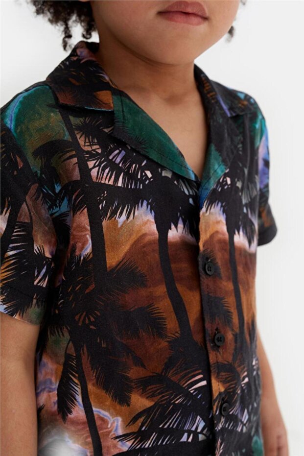 قميص منقوش للأولاد - 3