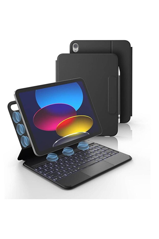 Magic Keyboard Cover Multi-Touch Trackpad Backlit for iPad 10th Gen (2022)/ (A16) 11th Gen (2025)