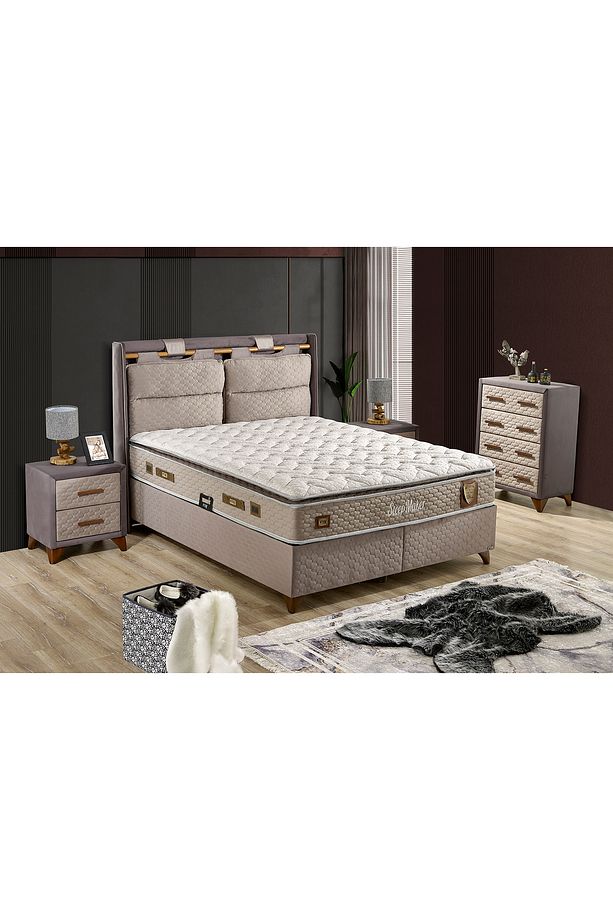 SLEEP MAKER BAZA BAŞLIK YATAK - 1