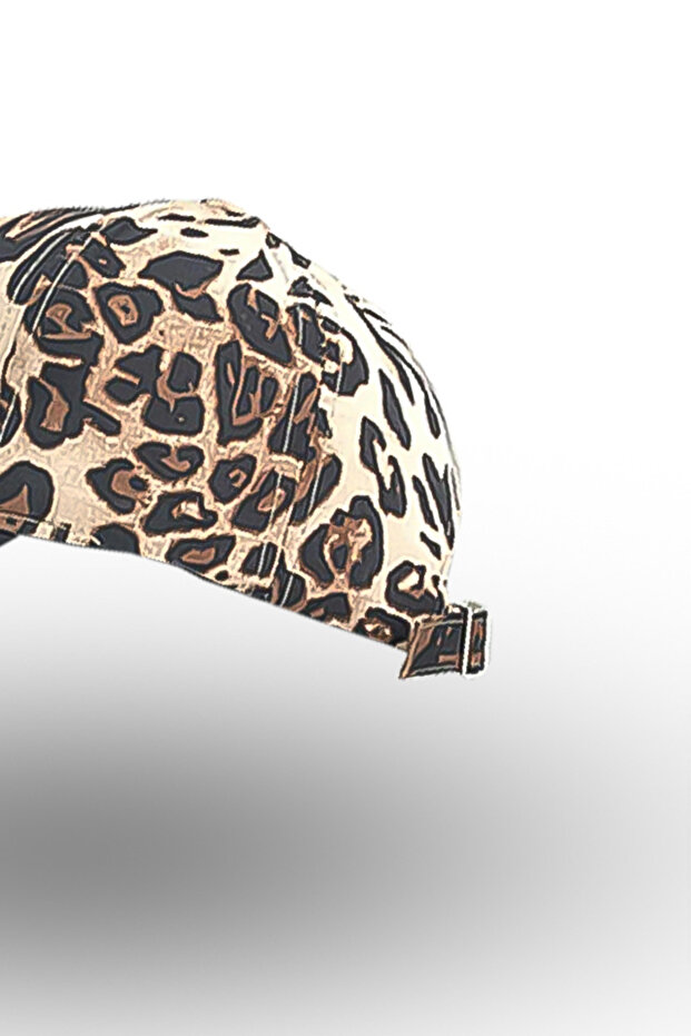 Sapca reglabila leopard print glamour - 3