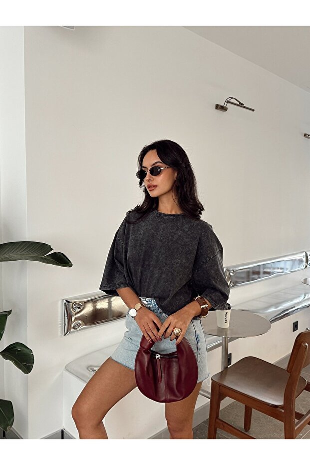 Washable Plain Crop Basic - 5