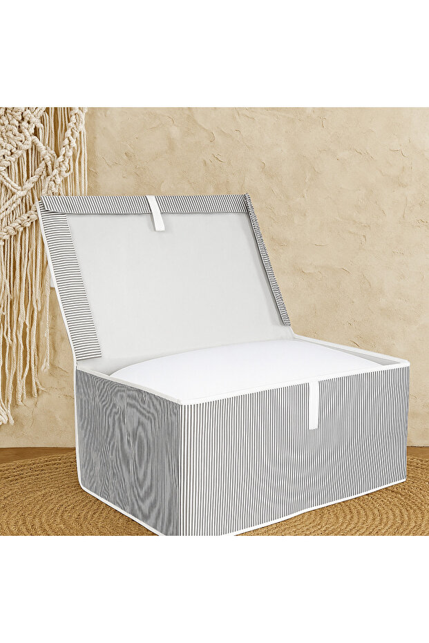 6 ADET KAPAKLI HURÇ / SANDIK HURÇ /ORGANİZER/A+PLUS KUMAŞ - 2