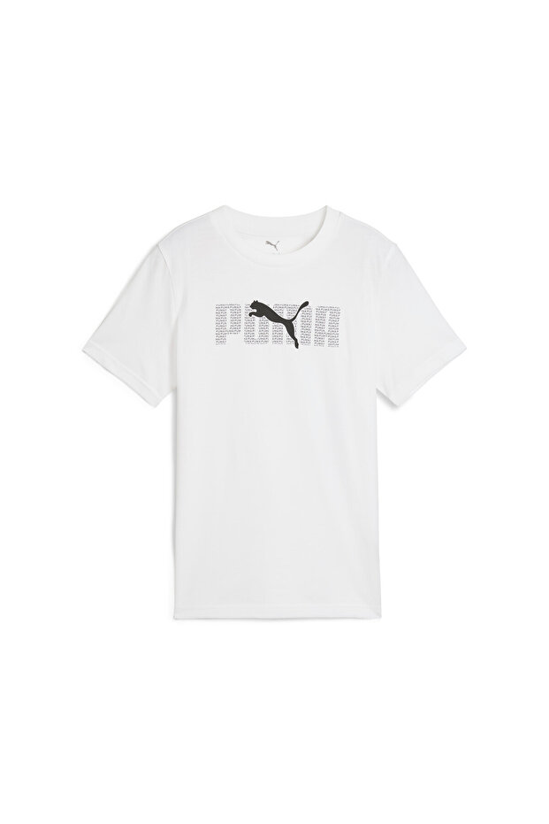 Youth Boys Essentials Logo Lab T-shirt - White
