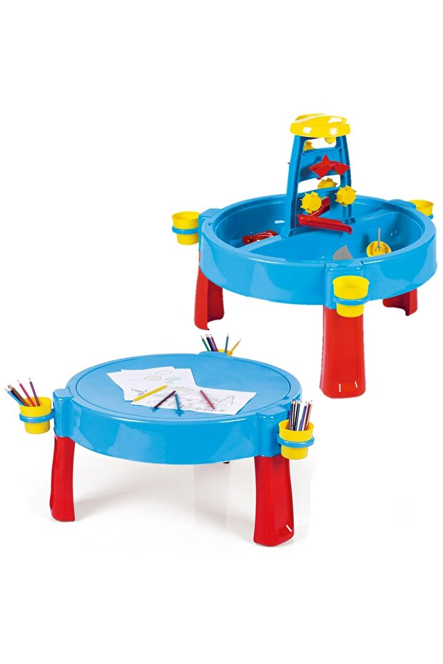 Water and Sand Activity Table Have Fun and Learn Game Table Educational Game Table - 1