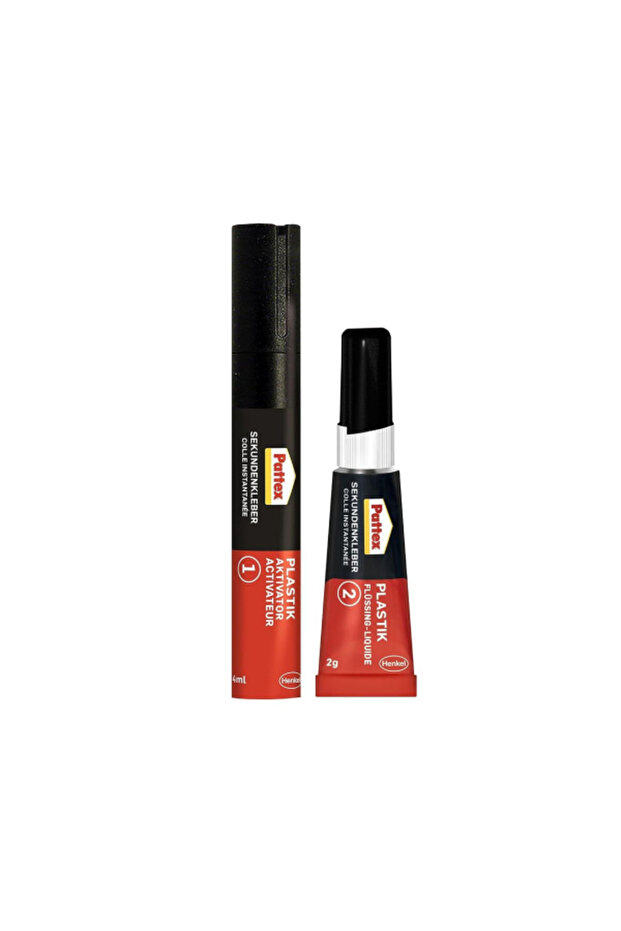 All Plastic Long-Lasting Super Glue with Quick Dry Activator