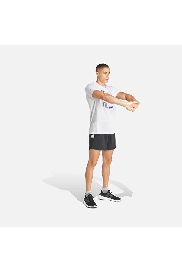 AEROREADY Own The Run Interval Training & Running Erkek Şort - 4
