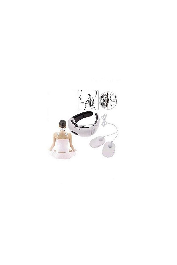 Cervical Massage Device with Electromagnetic Pulses, - 1