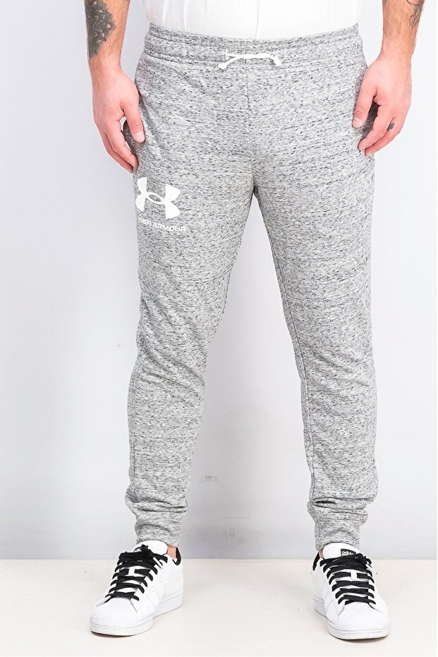 Men Sport Fit Training Sweatpants, Light Grey