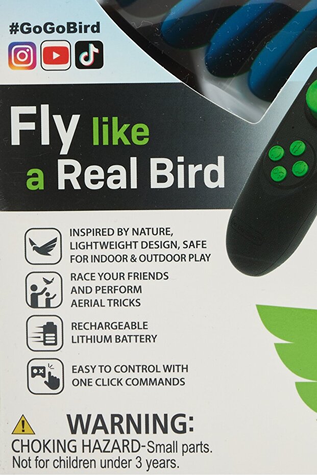 Go Go Bird Remote Control Flying Bird - 4