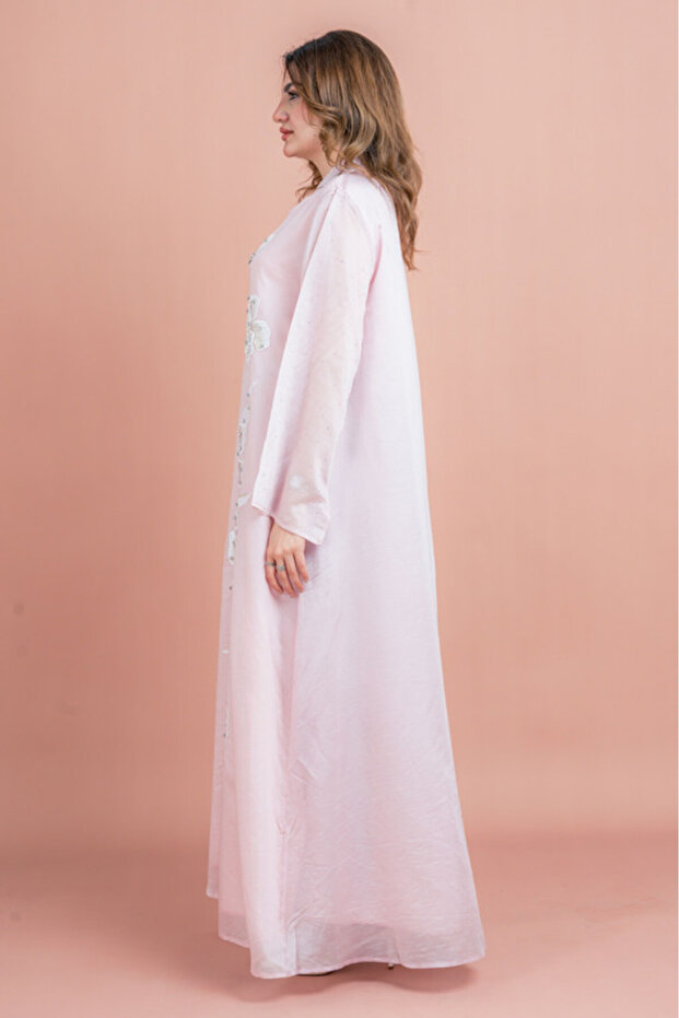 Flowy Flower Pattern Dress - 2