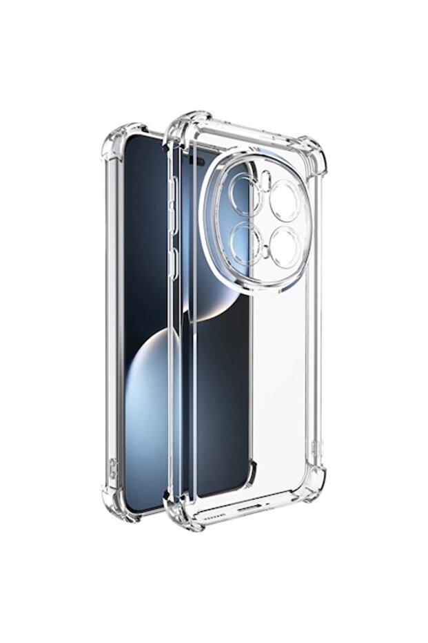 case compatible with Honor Magic7 Pro, Clear (Polyurethane) - 1