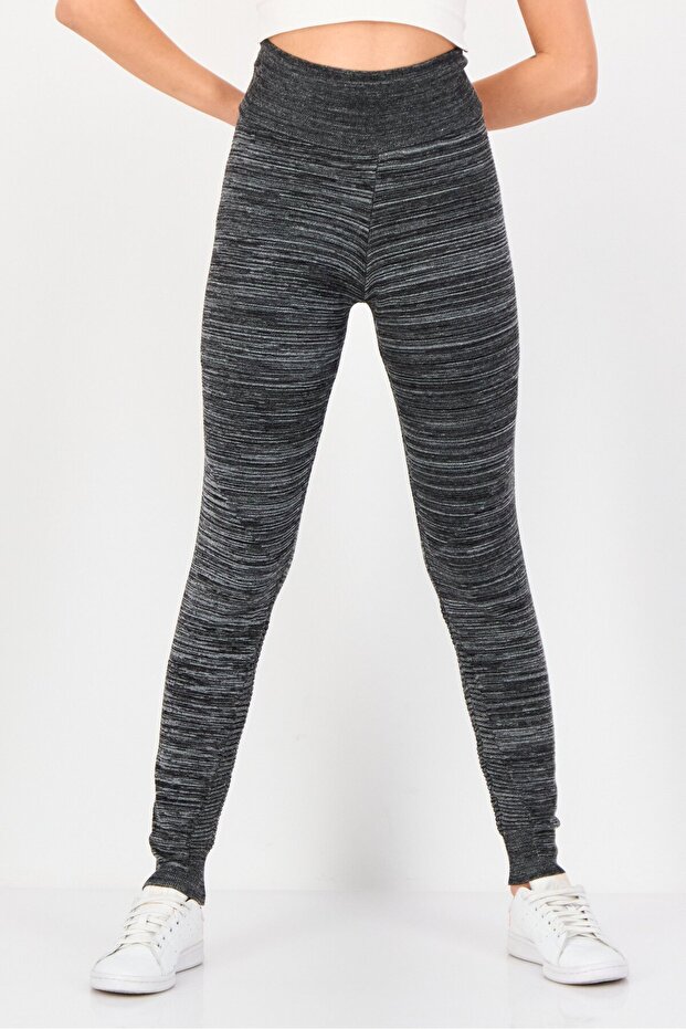 Women Sportswear Fit Pull On Training Leggings, Multicolor