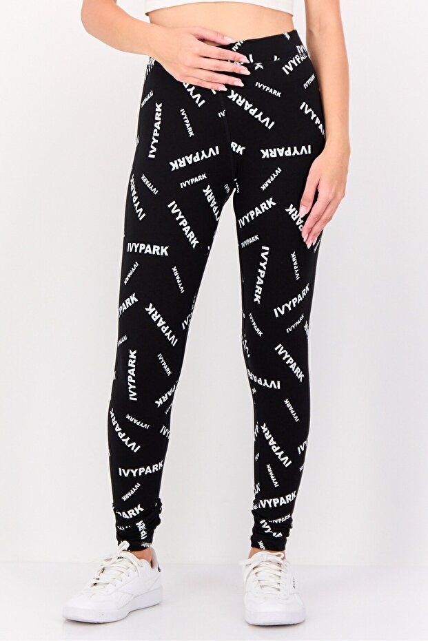 Women Sportswear Fit Pull On Training Leggings, Multicolor