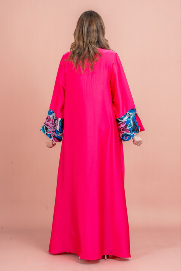 جلابية مطرزة سادة - 4