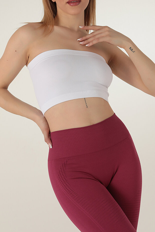 صدرية مضلعة بدون حمالات - 3