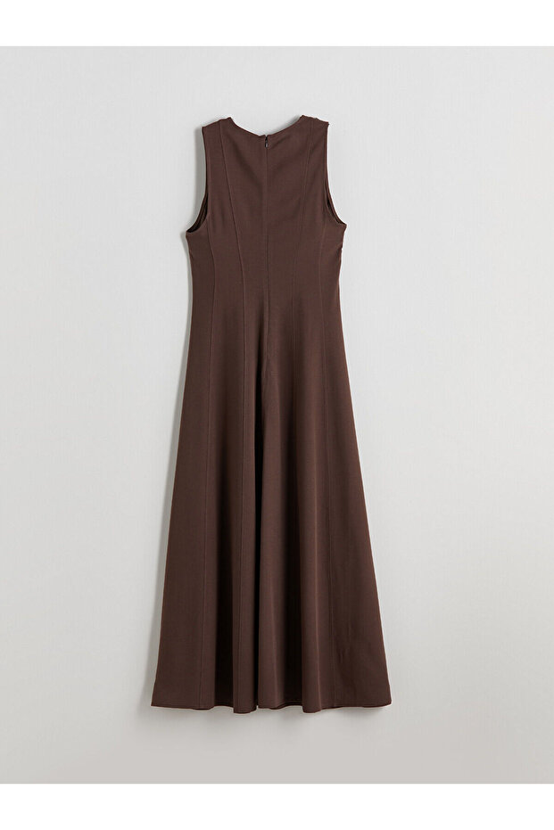 LCW Vision Rowerowy kołnierzyk, sukienka z mieszanki lnu - 6