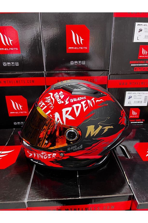 Helmets Stinger 2 kask (şeffaf vizörlü) - 2