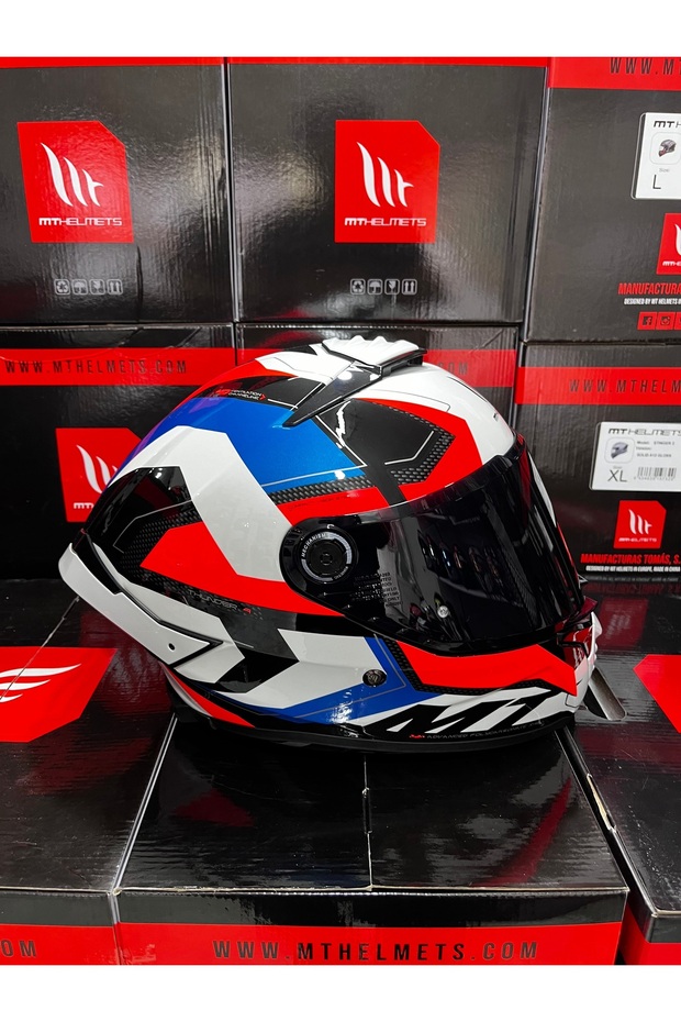 Helmets Thunder 4 Sv A0 kask (+1 şeffaf vizörlü) - 1