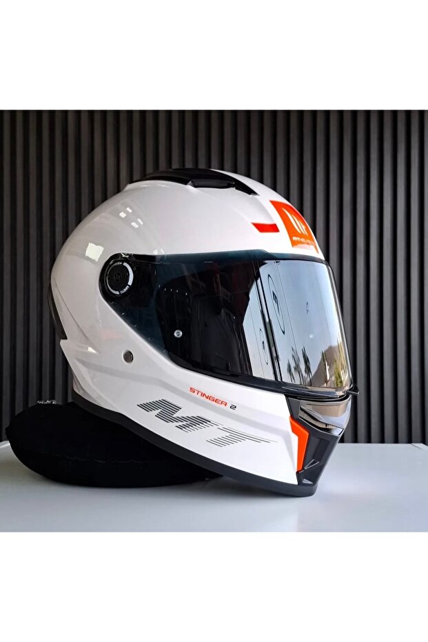 Helmets Stinger 2 kask (şeffaf vizörlü) - 1