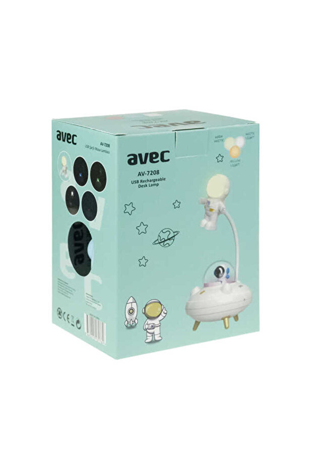 AV-7208 USB ŞARJLI MASA LAMBASI - 3