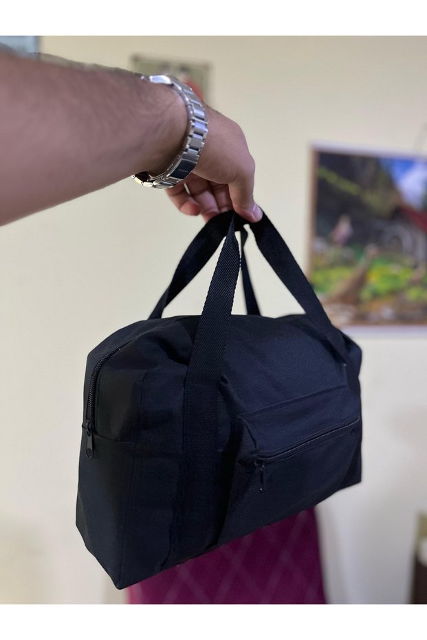 Double Zipper Can Be Used by Women and Men Travel Fitnes and Sports Bag Wipeable Washable