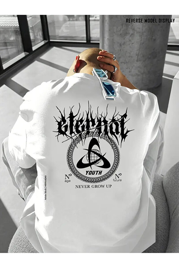 Premium Oversize Cut Short Sleeve Printed T-Shirt