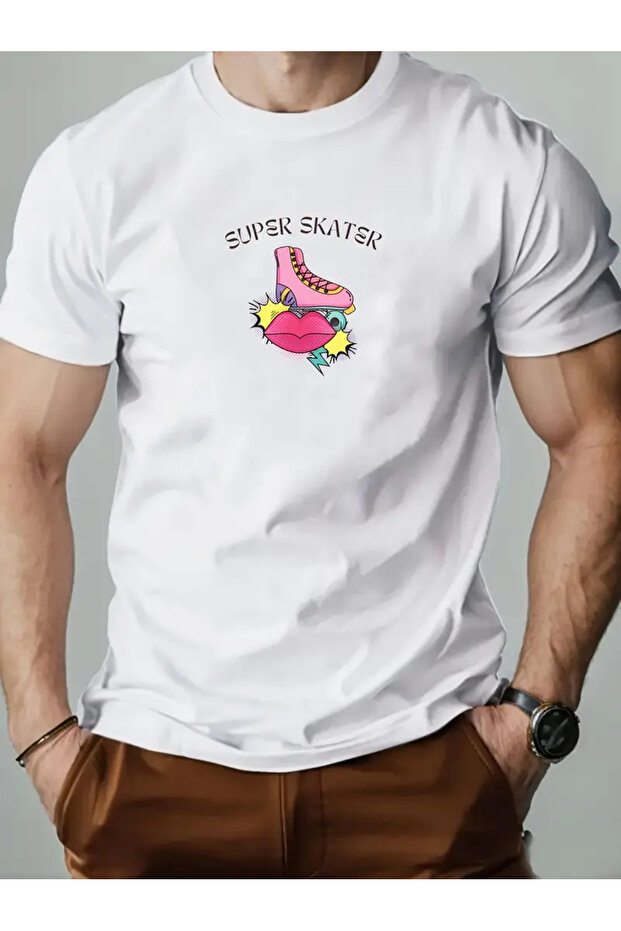 Premium Oversize Cut Short Sleeve Printed T-Shirt