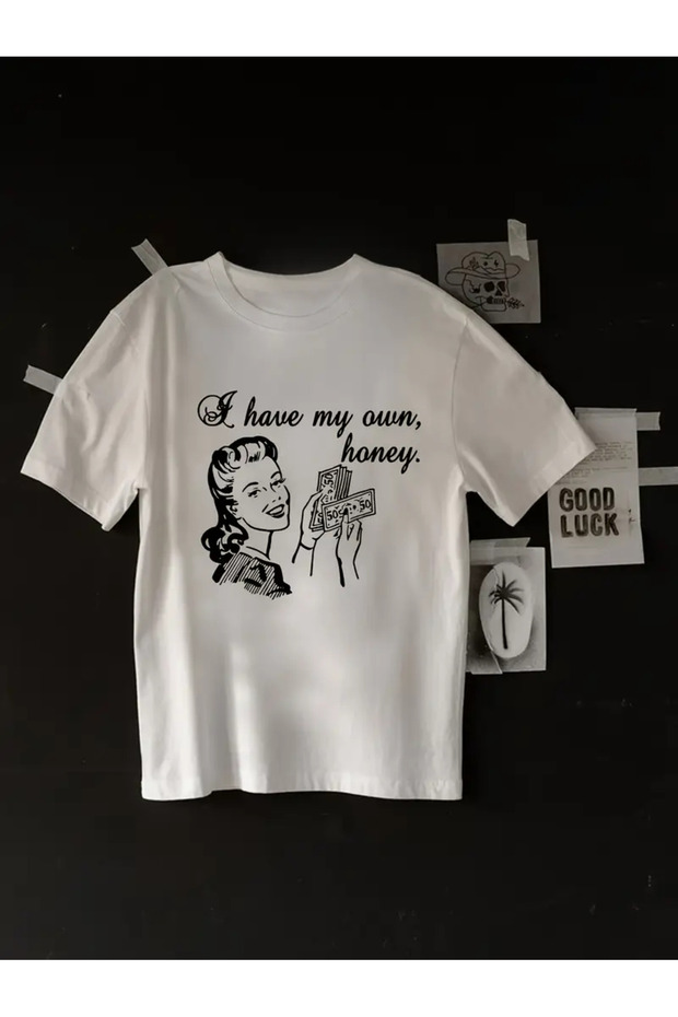 Premium Oversize Cut Short Sleeve Printed T-Shirt