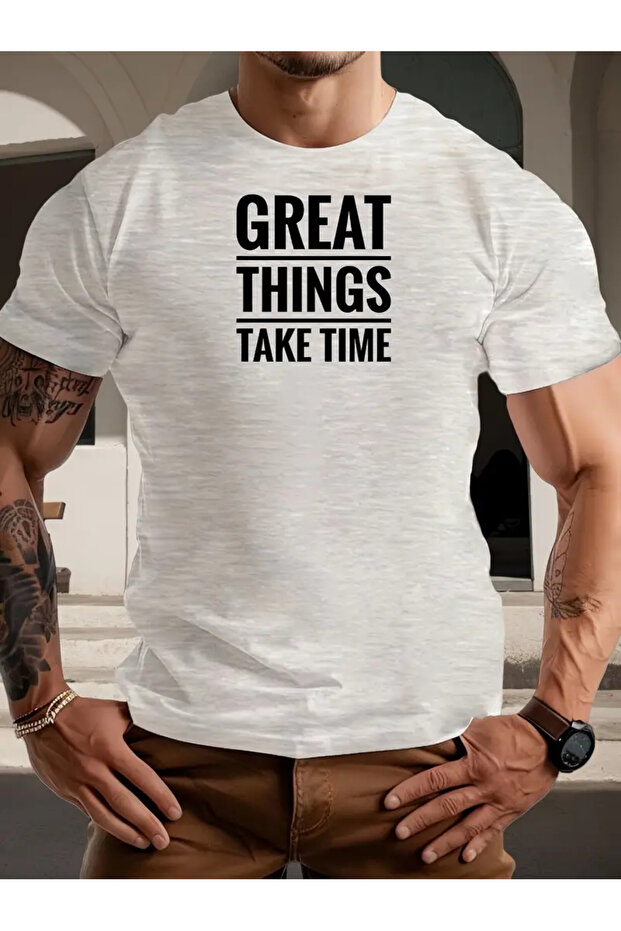 Premium Oversize Cut Short Sleeve Printed T-Shirt